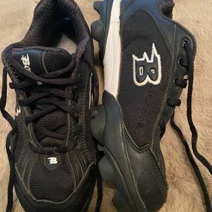 Boys rubber cleats slightly used. Boombah brand
